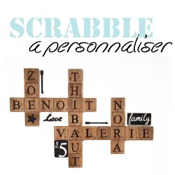 Scrabble les Lettres à personnaliser